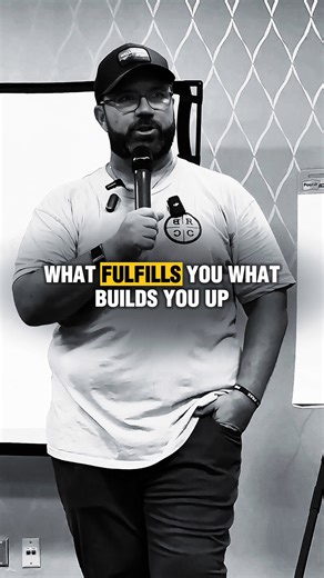 Happiness comes and goes. Joy doesn’t. That’s why scripture says “The joy of the Lord is our strength.” Not the happiness of the moment. Happiness shifts with circumstance. Joy stays steady when everything else falls apart. You might not be happy with every task or season, but if it brings you joy — if it builds you, fulfills you, and aligns with what God’s put inside you — it gives you strength. But if it doesn’t… and you keep forcing it… it’ll drain the life out of you. Find what brings joy. S