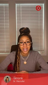 “I love Target because when I'm here, I feel culturally supported.” Watch Sr. Campus Recruiter, Simone Spears, share why she loves working at Target and her favorite Target Lab x Black History Month moment. #TargetLabBHM starts today! It's not too late to register. Sign up now: https://tgt.biz/7vv84j #WeAreTarget #WorkSomewhereYouLove | Target Careers | Facebook