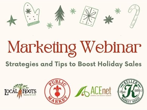 Holiday Marketing Tips for Local Retailers Recording