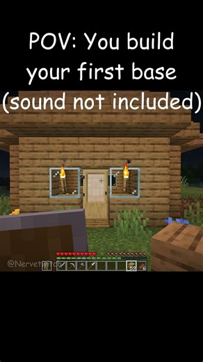 Building First Base MC Skits #minecraft #minecraftshorts #gaming #firstbase