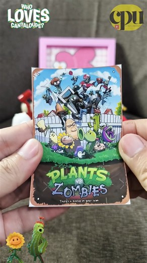 Do you still playing Plants vs Zombie? / まだPlants vs Zombieをプレイしていますか？Cut & Paste Sticker ASMR