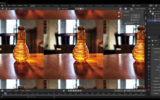 Blender插件AI生成纹理Dream Textures