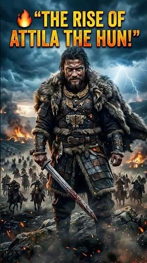 The Rise of Atilla The Hun #history #rememberinghistory #historyshorts #historyfacts #romanempire