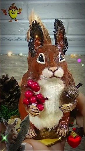 Белка/Squirrel. DIY. #shorts