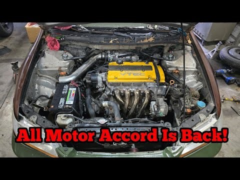 TRAPS BACK! | H23A VTEC REBUILD FIRST START