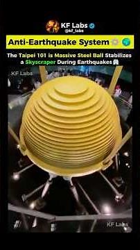 This Giant Ball Saved a Skyscraper During an Earthquake 😳⚙️