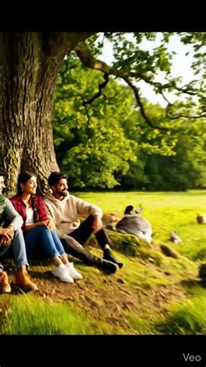 We found many rabbit burrows, this forest is so charming