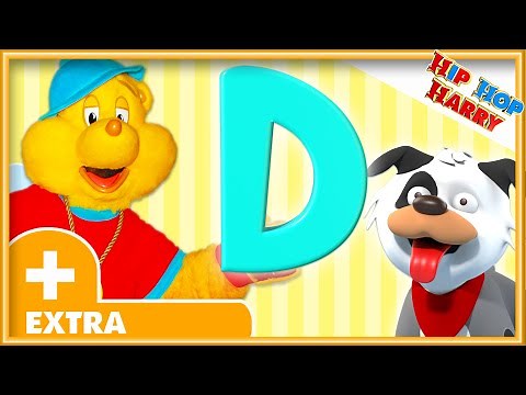The Letter D | ABC Songs For Kids | Hip Hop Harry