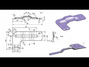 #NX CAD #SHEET METAL TUTORIAL