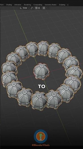Easiest Circular Arrays in Blender!