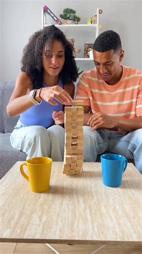 Jenga Tower Tumble! 😱 Come Play Jenga with Us! #Jenga #BoardGames #Hasbro | Hasbro Games