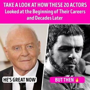 Take a Look at How These 20 Actors Looked at the Beginning of Their Careers and Decades Later | CelebRatings