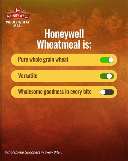 258 reactions · 16 shares | With Honeywell Wheatmeal in your pantry, you’d never be stuck wondering what to eat no matter the time of the day. So if you’re looking for a meal that checks all your boxes?? You just found it. #HoneywellWheatmeal #Wholesomegoodnessineverybite | Honeywell Wheat Meal | Facebook