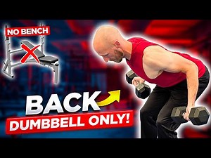 7 Dumbbell Exercises for a Wider, Stronger Back (No Bench!)
