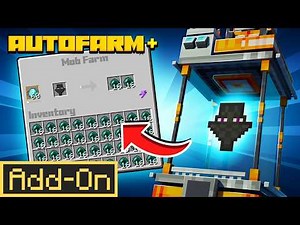 Never Grind Again With This AutoFarm+ Addon in Minecraft Bedrock