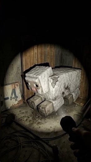 Abandoned Minecraft Panda Found in Dark Studio 😨 #Shorts #minecraft