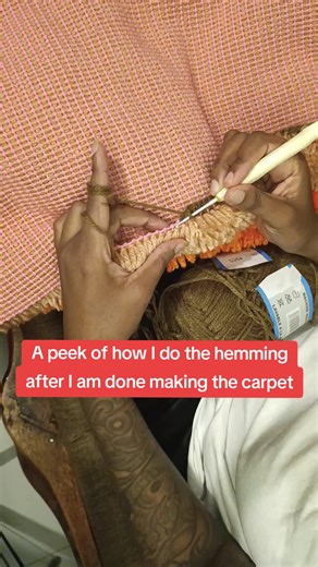 How to Bind and Hem Handwoven Carpets