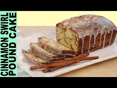 GLUTEN FREE POUND CAKE RECIPE How to Make Cinnamon Swirl Pound Cake Moist and Yummy !