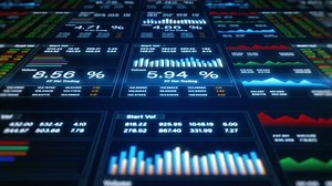 Business Stock Market Financial Graphic Interface Stock Footage Video (100% Royalty-free) 1110849961 | Shutterstock