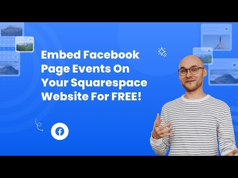 How to embed Facebook Page Events on Squarespace? #embed #free #facebook #sociablekit