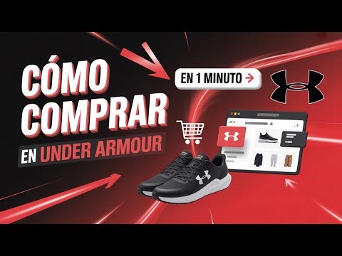 🛒 Cómo Comprar en Under Armour paso a paso (En 1 minuto)
