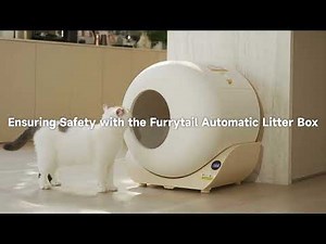 What makes the Furrytail Automatic Litter Box safe to use?