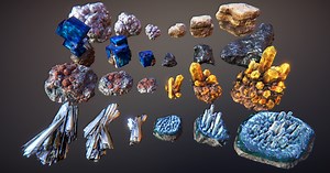 Minerals Pack 2 | 3D Environments | Unity Asset Store