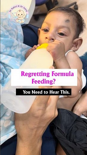 Stop Feeling Guilty About Formula Feeding | Pediatrician Explains #newmom #motherhood