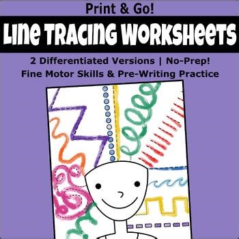Line Tracing Worksheets | Fine Motor Skills & Pre-Writing Practice