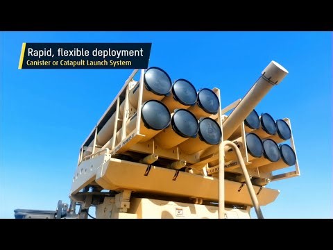 Skystriker loitering munition launched from PULS