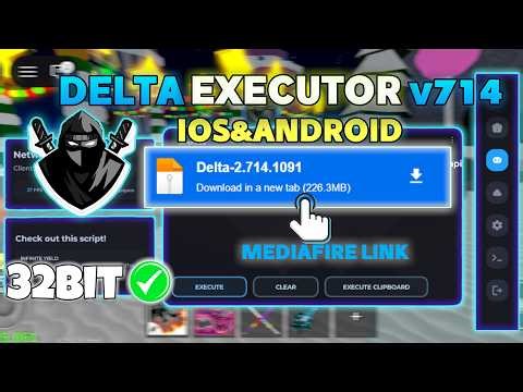 Delta Executor Mobile NEW Update (v2.714) | Download & Install Best Roblox Executor (iOS & Android)