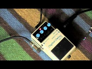 Boss DD-3 Digital Delay Pedal Demo