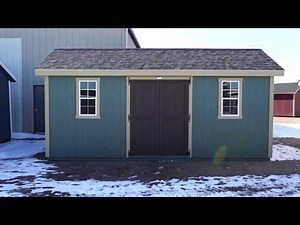 The Shed Yard - 10x20 Classic A Frame Shed