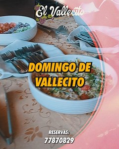 277 reactions · 18 shares | 數¡TENEDOR LIBRE! 拾A solo 40bs en Preventa y 50bs en Puerta朗 Ven y vive la experiencia del Gran Tenedor libre襤數 Desde Buffet Criollo, Parrilladas, Lechón a la cruz y Muchísimo más! Yawars -En Vivo-   Domingo 30 de marzo  12 a 15hrs  El Vallecito Restaurant | Vallecito Restaurant | Facebook