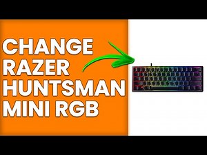How To Change Razer Huntsman Mini RGB (How To Configure/Customize Razer Huntsman Mini RGB)