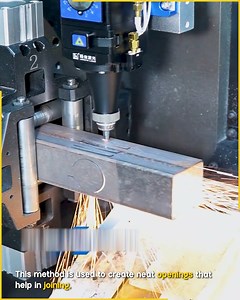 Sharp Laser Tool Shaping Steel Cleanly. #LaserCutting #MetalWork | Jogi Jokes