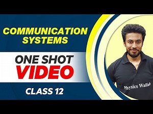 COMMUNICATION SYSTEMS in 1 Shot - All Concepts with PYQs | Class 12 NCERT