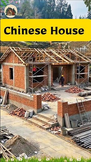 Beautiful Chinese House Construction Step-by-Step | Dream Home Project #realhomes # #houseprojects