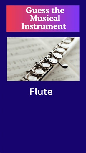 🎷🎶 Guess the Musical Instrument by Picture | Fun QUIZ