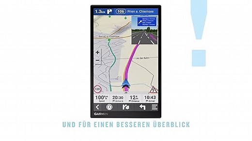 Garmin DriveSmart 86 MT-D Amazon Alexa – Navigationsgerät mit Alexa Built-in, riesigem 8 Zoll (20,3 cm) HD-Display, 3D-Europakarten mit Umweltzonen, Verkehrsinfos in Echtzeit via Digital Traffic
