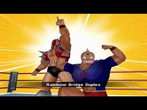 Neptuneman & Kinnikuman "Rainbow Bridge Suplex" | Galactic Wrestling Featuring Ultimate Muscle