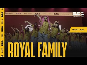 Royal Family Encore Front Row | IDL Launch 2025