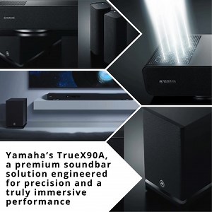 Bring cinema-quality sound home with the all-new Yamaha TRUEX90A surround sound system, available exclusively through select dealers. Engineered for performance and precision, the TRUEX90A combines Yamaha’s most advanced soundbar technology with true wireless rear speakers, delivering an immersive experience that transforms your favourite films, music, and games. With availability limited to a select few dealers, the TRUEX90A is offered with personalised service to match its premium design. Suns