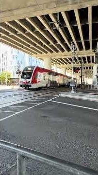 Caltrain Stops At Crossing!?! Short Form #caltrain