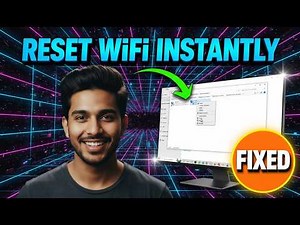 How to Manually Reset WiFi Adapter in Windows | Fix Internet Connection