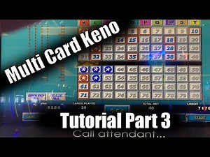 Multi Card Keno How to Win Tutorial: Part 3