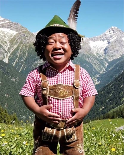 The Smallest Yodeler in the Alps – Big Voice, Bigger Vibes! 🎵