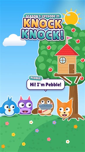 Knock Knock! Meet Pebble the Platypus 🚪 Same or Different? | Pip Bop & Zig #shorts