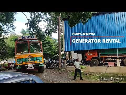 Generator rental 500kva cummins