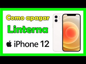 Como apagar linterna iPhone 12, como encender linterna iPhone 12